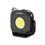 lampe torche gris jaune led rechargeable clip portable 600 lumens variateur modernèle