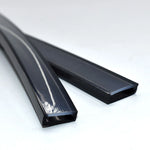 tube silicone noir transparent ruban led ws2811 ws2812 protection étanche adhésif