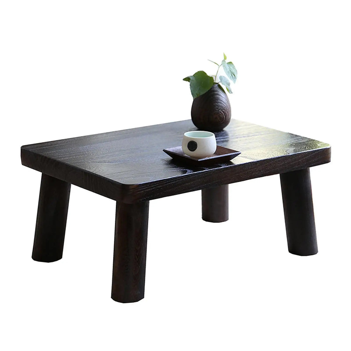 tabouret bois minimaliste marron footstool petite table basse japonais évier cuisine enfants adultes