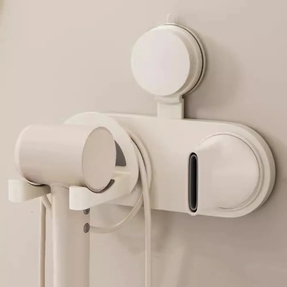 aspirateur main moderne adhésif anneau magnétique nozzle gris beige rond lisse imperméable