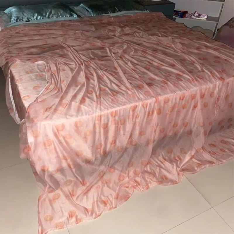 drap lit fleuri moderne rose blanc vert bleu orange soyeux toucher doux imprimé grande