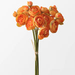 bouquet fleurs artificielles roses blanches vertes oranges intérieur moderne élégant anniversaire mariage