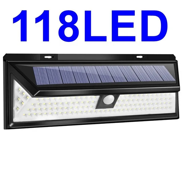 lampe solaire led panneaux solaires capteur mouvement ip65 moderne extérieure sécurité jardin contemporain
