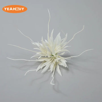 fleurs artificielles plantes décoratives branches fines feuilles pointues bouquet mariage décoration maison moderne