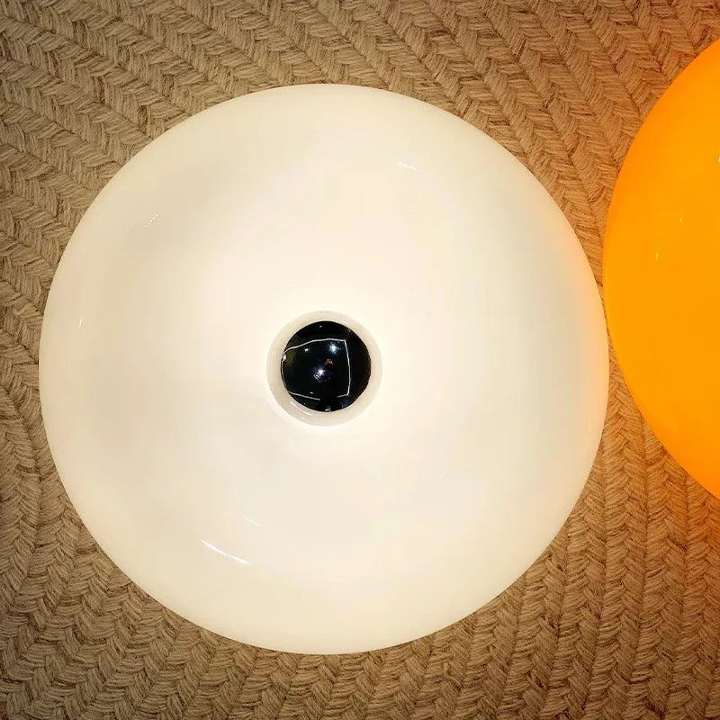 lampe table moderne orange minimaliste éclairage intérieur cuisine salle manger tactile gradation continue led