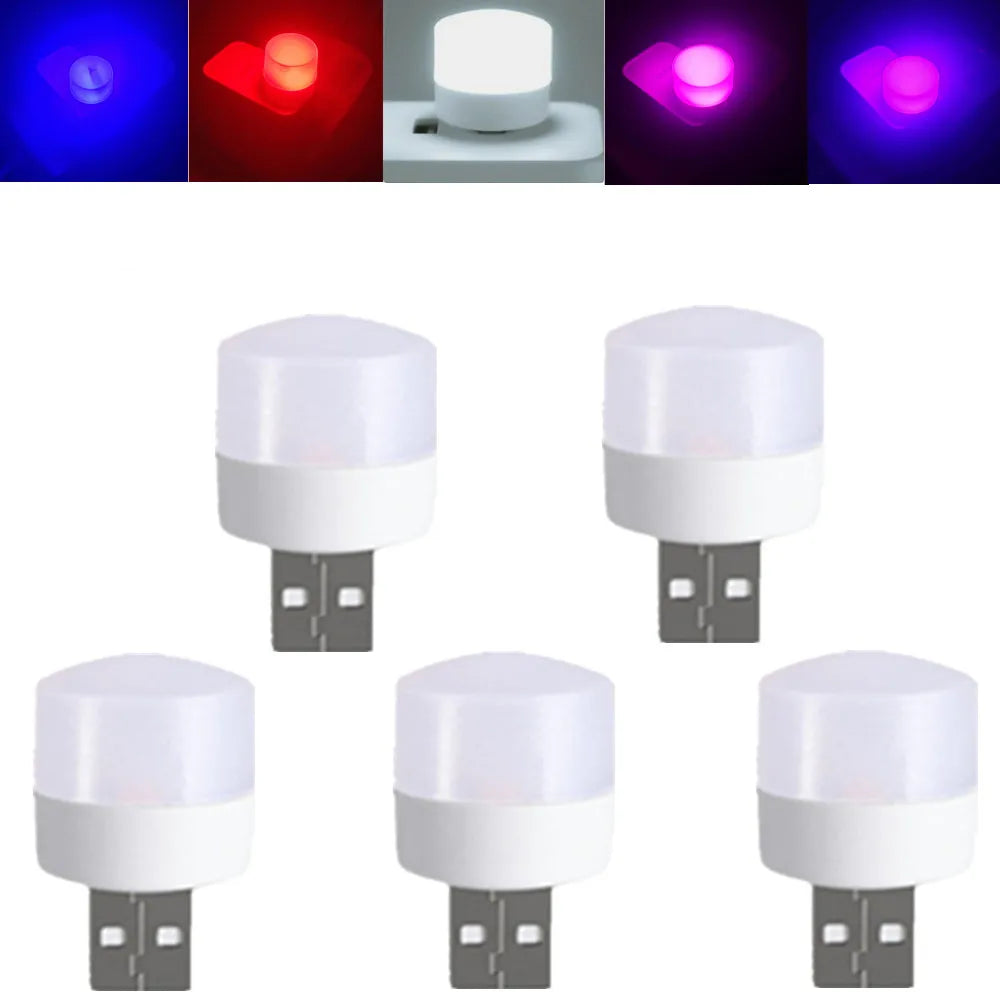 lampe nuit usb 1w blanc moderne 3000k 6500k portable lecture charge book led pequeña