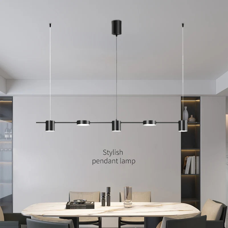 lampe suspendue moderne or câble ajustable flux lumineux 2000 82000 led certification rohs cem