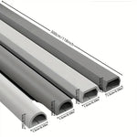 cache câbles adhésifs pvc blanc gris moderne decoration fil électrique 3m 5m rond lisse