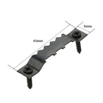 crochets métalliques clips vis or noir modernes tableaux 45x8mm 1.77x0.31inch