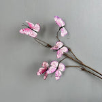 branche fleur artificielle papillons décoratifs mariage fête maison décoration intérieure moderne