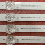 ruban led blanc bleu moderne 65 pouces kit tv connecteurs électriques
