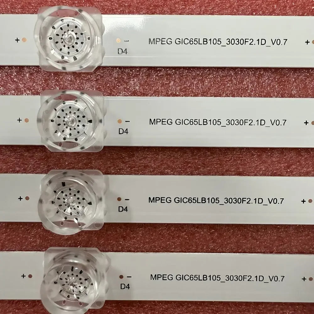 ruban led blanc bleu moderne 65 pouces kit tv connecteurs électriques
