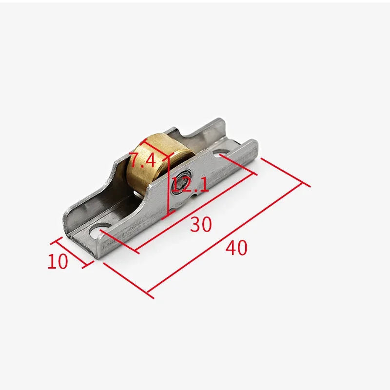 roulettes porte acier inoxydable cuivre blanc gris doré rondelles industrielle fixations cửa hàng