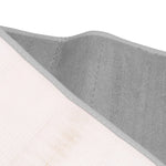 tapis sol moderne antidérapant absorbant gris clair mousse mémoire forme porte bain cuisine