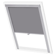 Rideau occultant à enroulement gris pour fenêtre de toit, store thermobloquant pour chambre et bureau