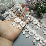 ruban dentelle nœuds mariage patchwork décoration costumes classique coton polyester 4.5cm couleurs transparente élégant