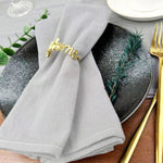 serviette table coton rose violet ruban jute décoration mariage fête rustique moderne