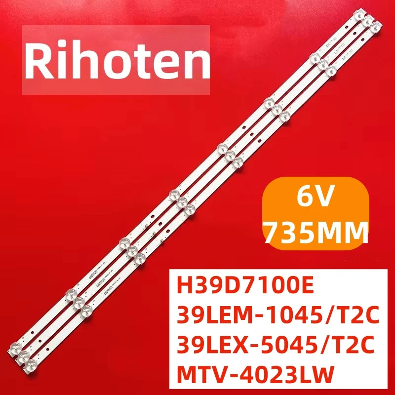 bande led blanc moderne 735mm certification akv409ts h39d7100e