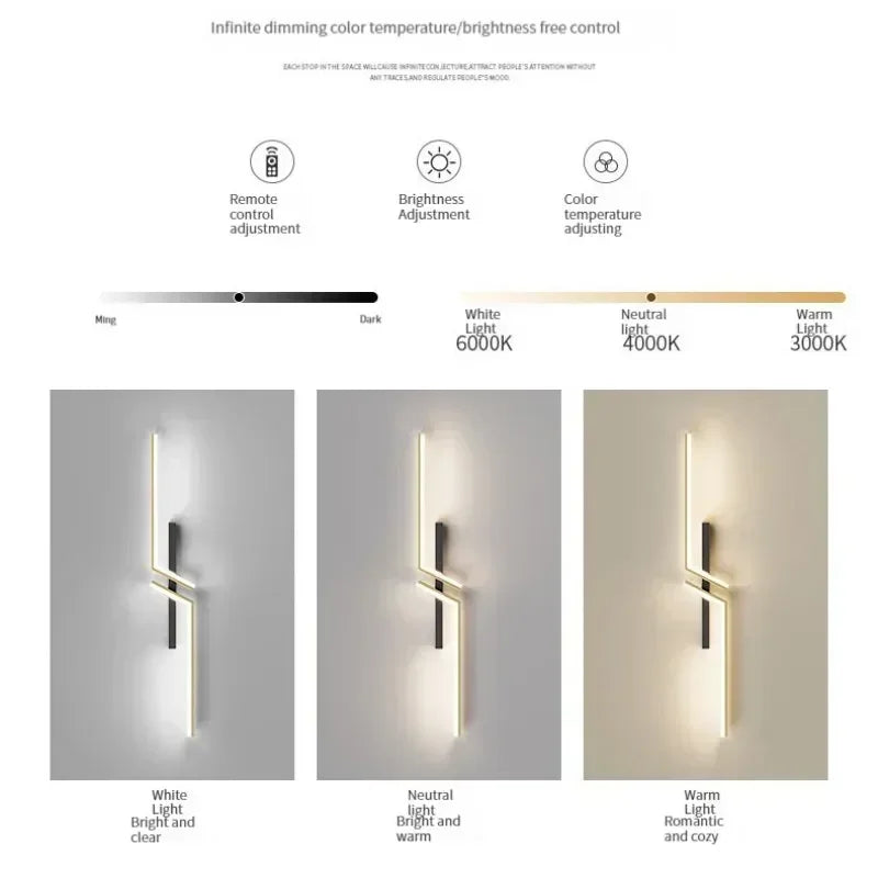 Applique murale LED couleur beige décoration