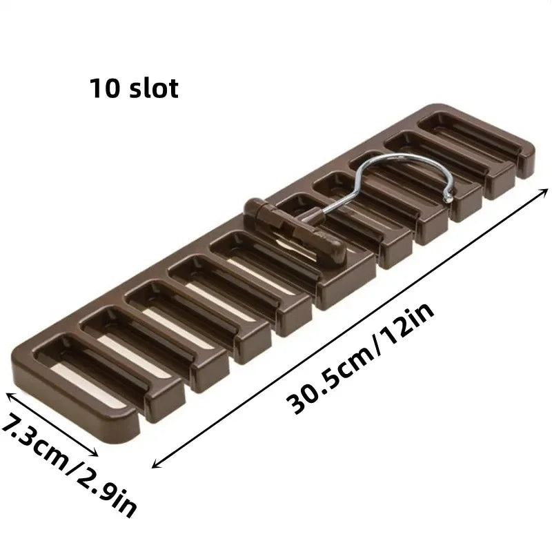 porte ceintures multifonctionnels marron blanc noir compartiments clips organisateur moderne.storage