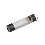 lampe poche portable clipser chapeau rechargeable noir transparent moderne minimaliste