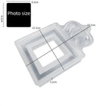 cadres photo silicone antiadhésif couronne géométrique classique baroque