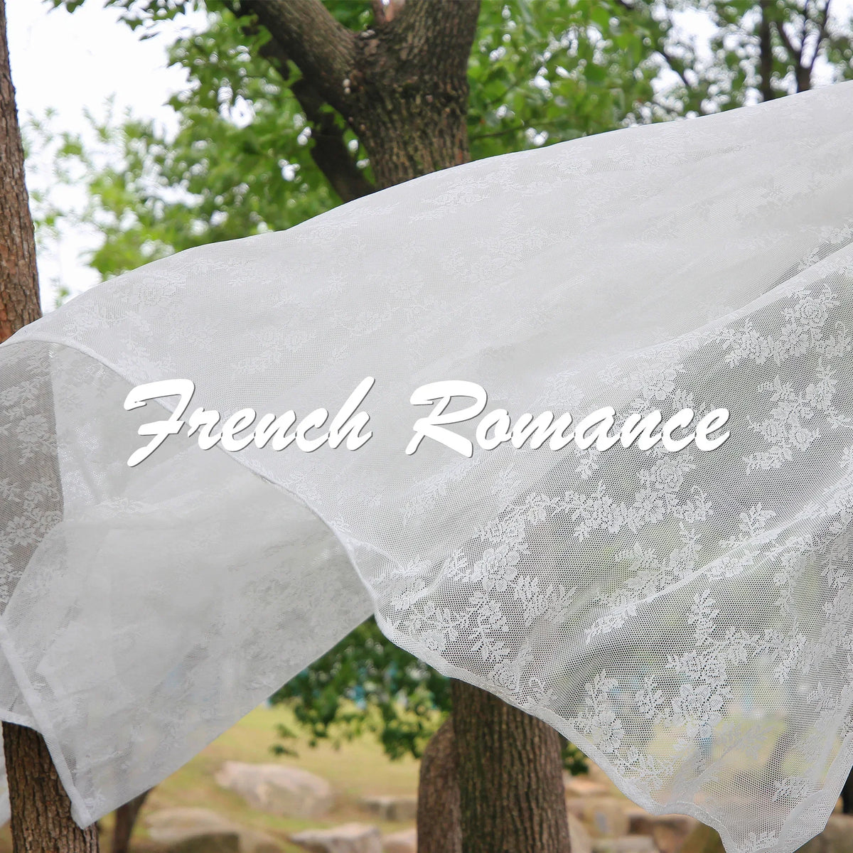 rideau floral transparent classique dentelle intérieur extérieur filtration lumière