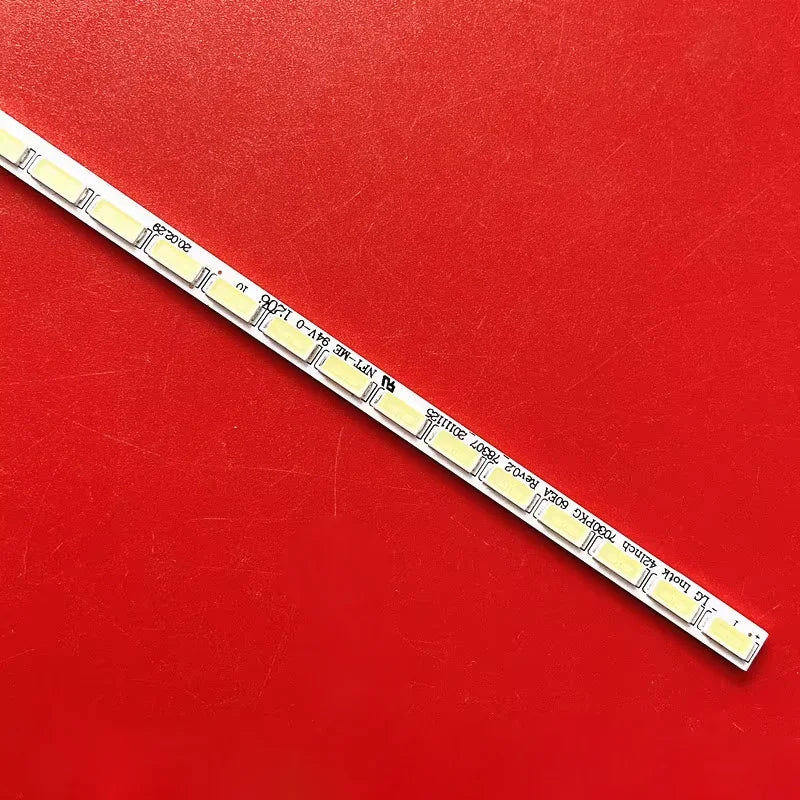 ruban led blanc 60 leds 531 mm 6v moderne points lumineux espacés