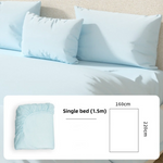 drap housse jetable lit simple double élastique blanc bleu rose vert violet lisse minimaliste
