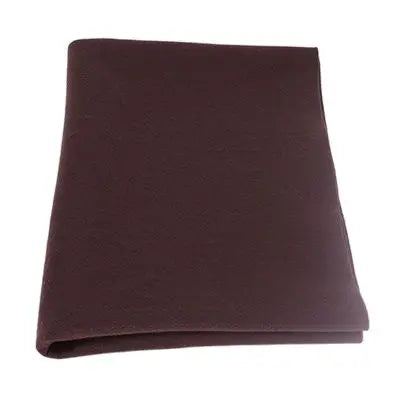 tissu polyester felt 1.2mm blanc marron noir orange simple opaque bricolage couture décoration