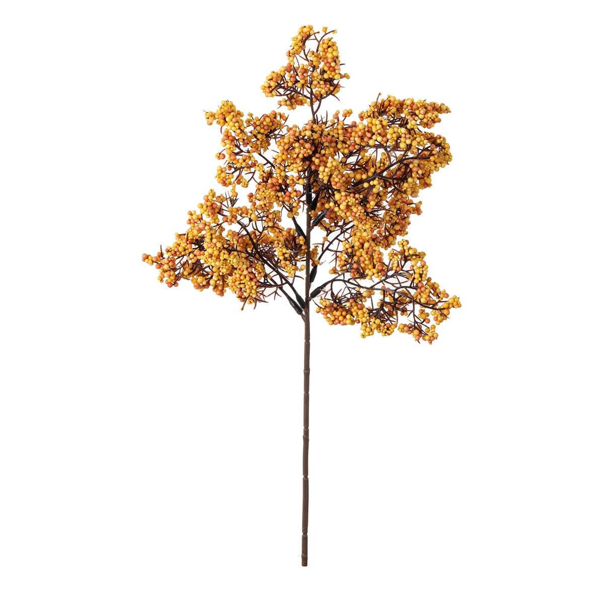 bouquet artificiel moderne minimaliste blanc beige marron orange rouge vaseintérieurDecorationMaison