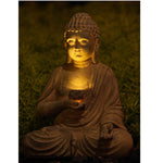 Lampe Bouddha méditation lumière douce extérieur