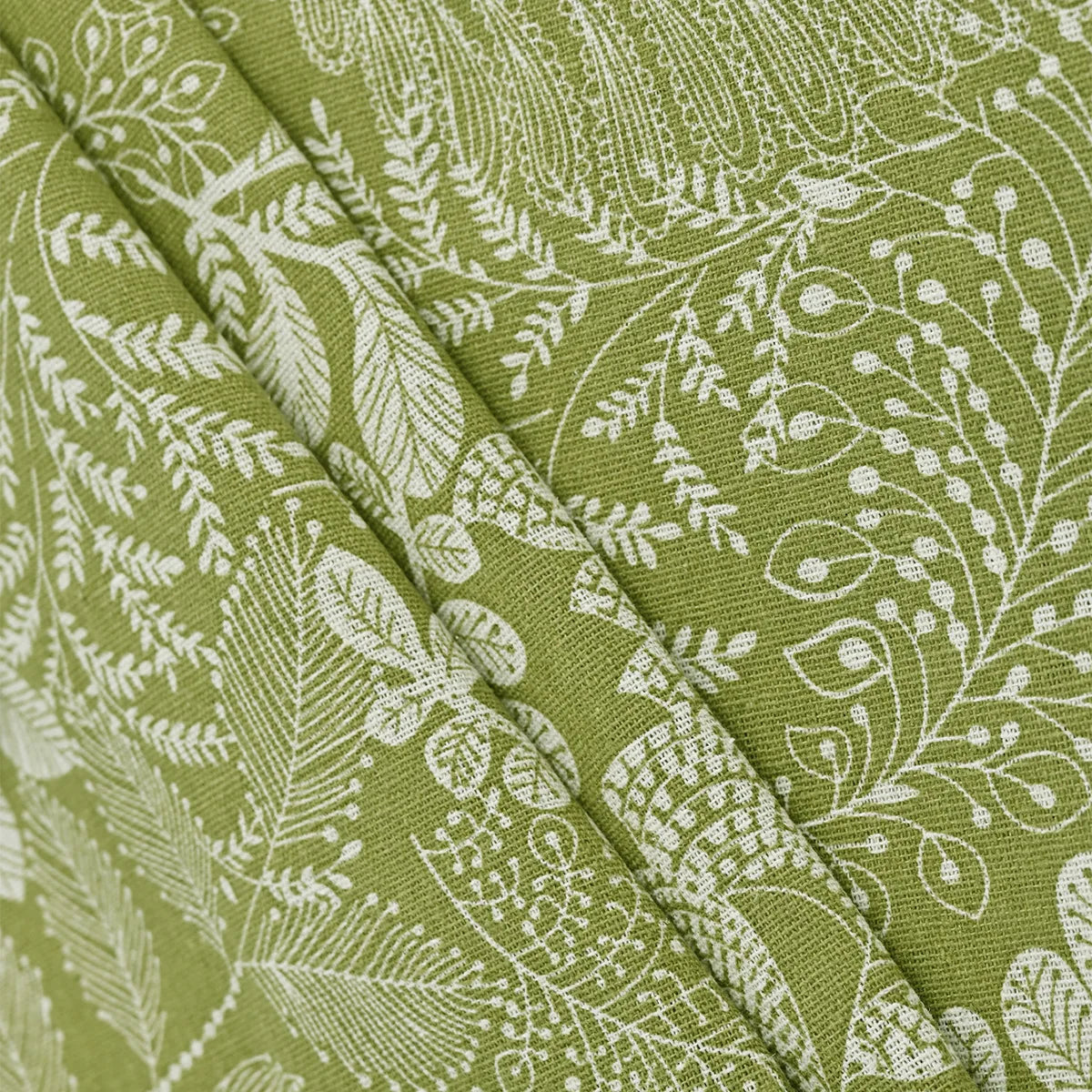 rideau fenêtre vert clair fleurs dentelle vintage taille 140x50cm polyester translucide