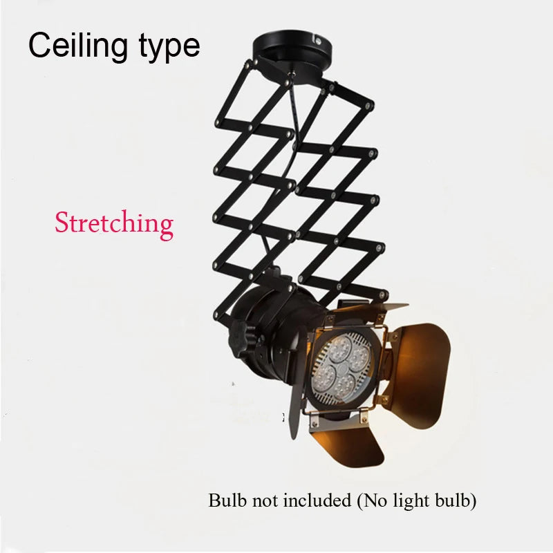 spot lumineux led noir moderne structure métallique fixations barres rigides éclairage accent