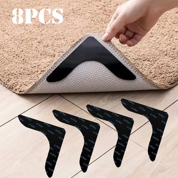 patins antidérapants adhésifs tapis sécurités intérieures pois fixation autoadhésifs pièces respectueux environnement