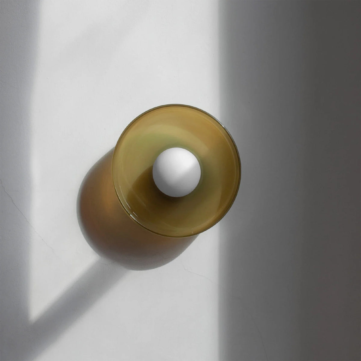 lampe murale moderne verre blanc orange vert LED G9 minimaliste fixée mur 220V 90