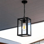 lampe suspendue moderne transparente noire salon restaurant chambre couloir exposition étude chambre principal