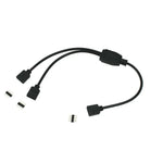connecteur câble led rgb noir 24v 3528 3014 5050 5730 cee ans