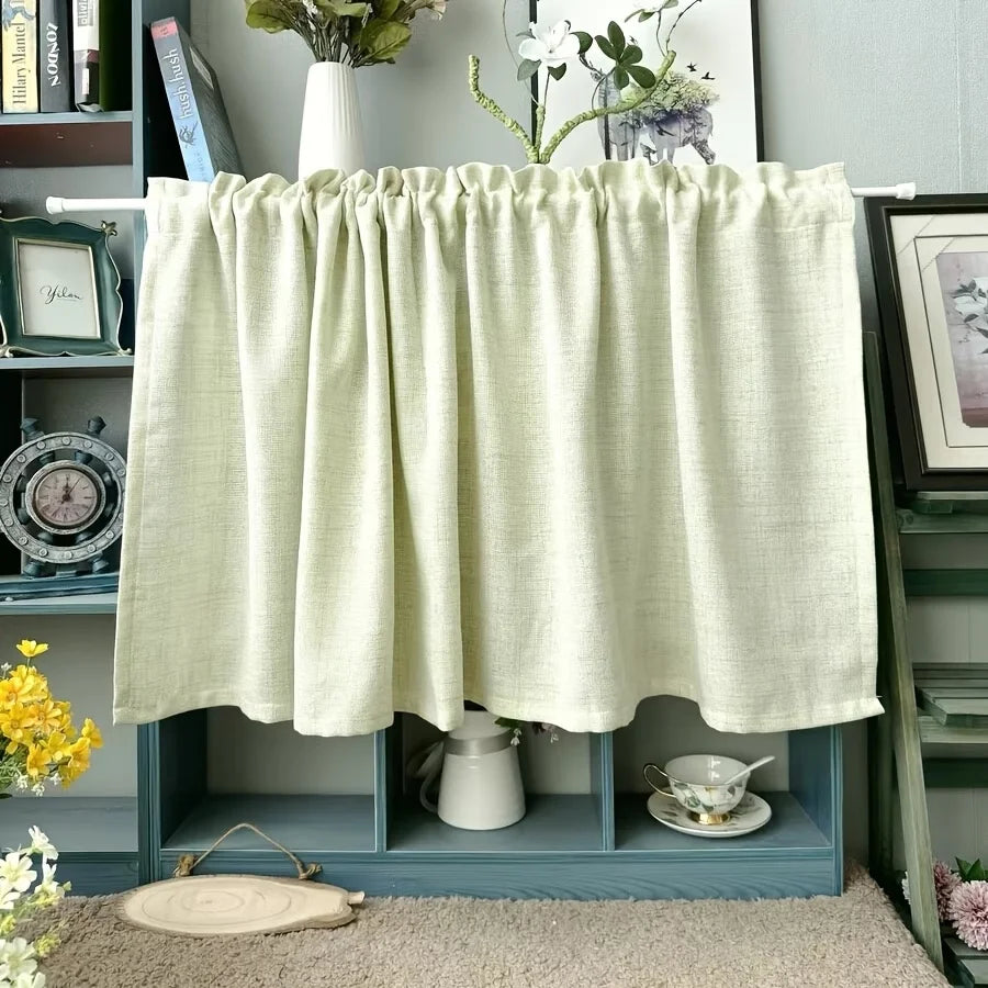 rideau classique vert clair tissu petits points opacité 70cm 100cm 130cm 145cm 18inch 24inch