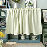 rideau classique vert clair tissu petits points opacité 70cm 100cm 130cm 145cm 18inch 24inch
