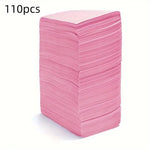 serviettes jetables rose noir bleu clair rayures horizontales simples pack 50 pièces tissu imperméable