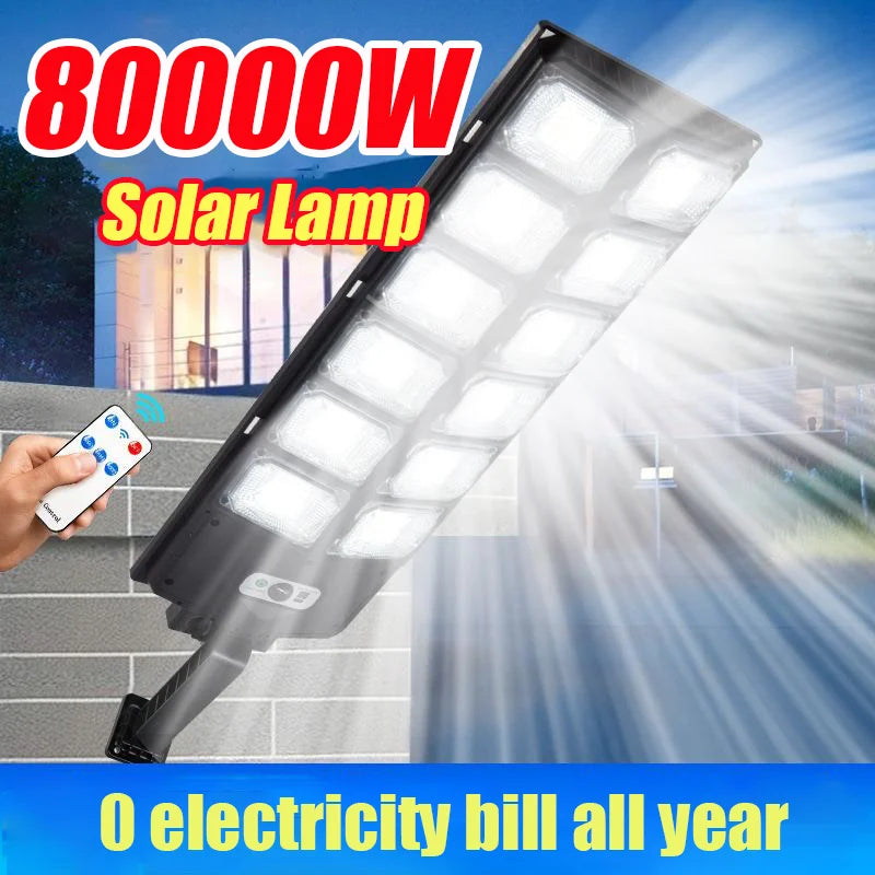 lumière solaire extérieure led ip65 moderne capteur mouvement télécommande rechargeable abs