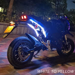 lampe flexible voiture 12v led blanc translucide moderne adhésif 30cm 45cm 60cm