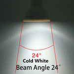 ampoules led e27 e14 mr16 gu10 6w blanc mat moderne 24 120 degrés 220v