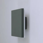 lampe murale moderne led industrielle fixée mur noir gris texturée ip55 étanche