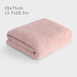 serviettes bain coton microfibre rapide séchage blanc rose gris bleu moderne