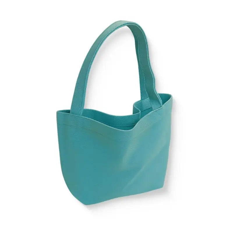 sac main uni moderne poignées jaune rose bleu rouge noir blanc nylon