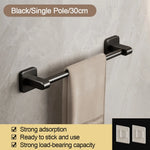 porte serviettes mural adhésif blanc texture tissu beige moderne salle bain 30cm 40cm