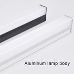 lampe murale led moderne 20cm 40cm 50cm blanc noir rayures