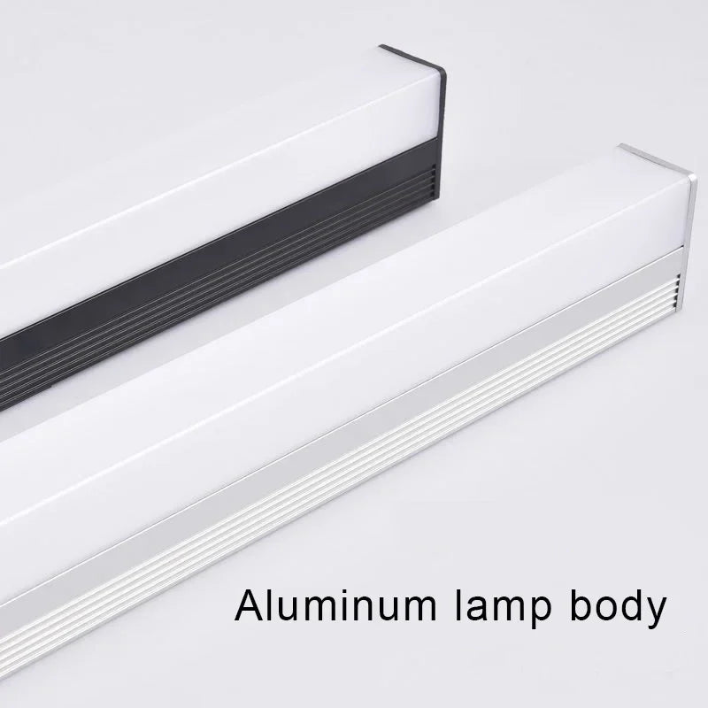 lampe murale led moderne 20cm 40cm 50cm blanc noir rayures